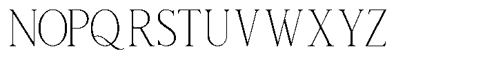 Romira Etoile Font UPPERCASE