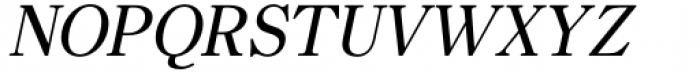 Romulo Regular Italic Font UPPERCASE