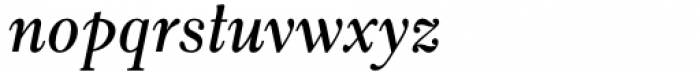 Romulo Regular Italic Font LOWERCASE