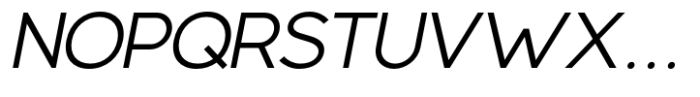 Romulus Wolf Regular Italic Font UPPERCASE