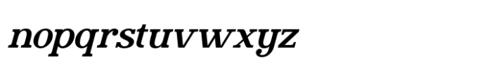 Ronald Gunfire Italic Font LOWERCASE