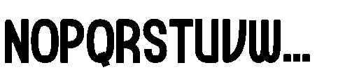 Ronaldi Guje Font UPPERCASE