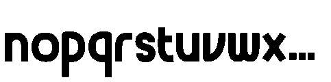 Ronaldi Guje Font LOWERCASE
