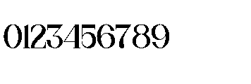 Ronale Classic Regular Font OTHER CHARS