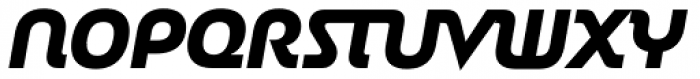 Rondana Black Italic Font UPPERCASE