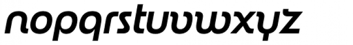 Rondana Bold Italic Font LOWERCASE