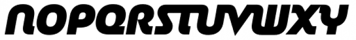 Rondana Heavy Italic Font UPPERCASE