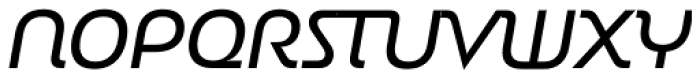 Rondana Regular Italic Font UPPERCASE