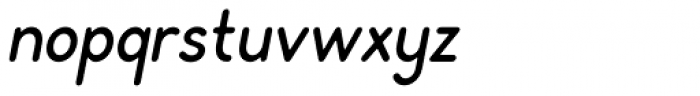 Rondell DemiBold Italic Font LOWERCASE