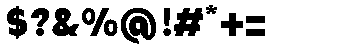 Rondira Black Font OTHER CHARS