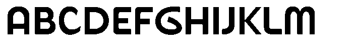 Rondira Bold Font UPPERCASE