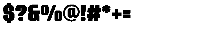 Roneva Font OTHER CHARS