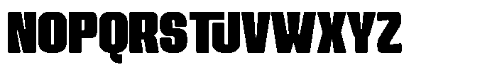 Roneva Font UPPERCASE