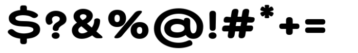 Rongert Bold Round Font OTHER CHARS