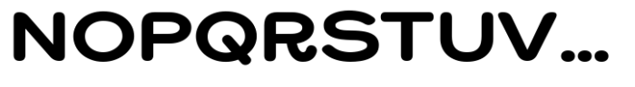 Rongert Bold Round Font UPPERCASE