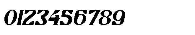 Ronikel Italic Font OTHER CHARS