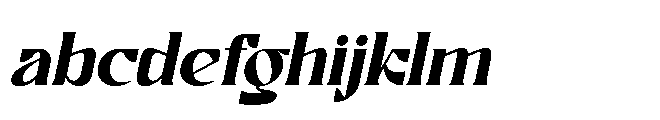 Ronikel Italic FONT
