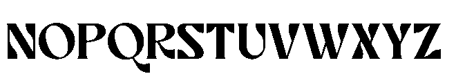 Ronikel Regular Font UPPERCASE