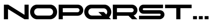 Ronix Classic Font LOWERCASE