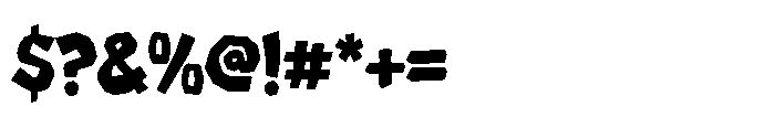 Ronk Tuloki Font OTHER CHARS