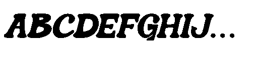 Roodey Quillen Font UPPERCASE