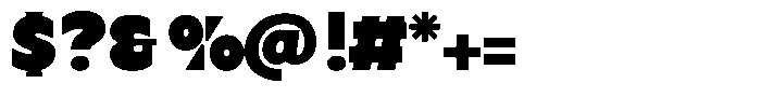 Roofed Font OTHER CHARS