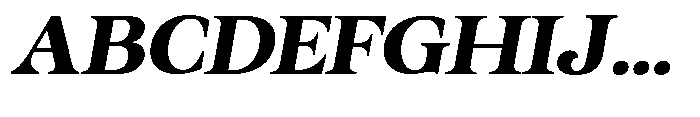 Roogle Italic Font UPPERCASE