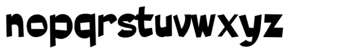 Rooly Font LOWERCASE