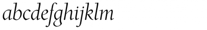 Roos Display Italic Font LOWERCASE