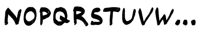 Rooster Scratch Regular Font LOWERCASE