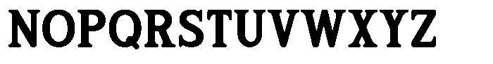Rootle Font UPPERCASE