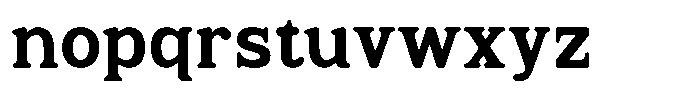 Rootle Font LOWERCASE
