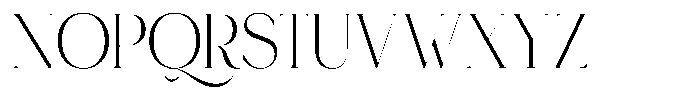 Roowgen Regular Font UPPERCASE