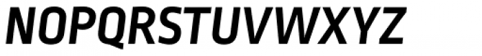 Ropa Sans SC Bold Italic Font UPPERCASE