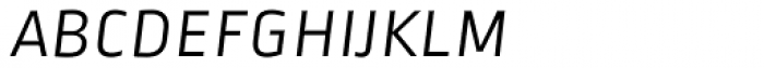 Ropa Sans SC Light Italic Font LOWERCASE