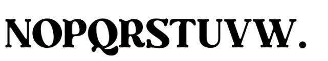 Ropers Font UPPERCASE