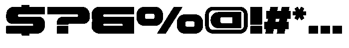 Roph Bold Font OTHER CHARS