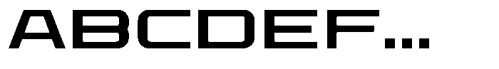 Roph Regular Font UPPERCASE