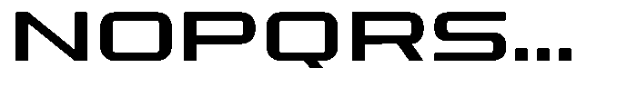 Roph Regular Font UPPERCASE