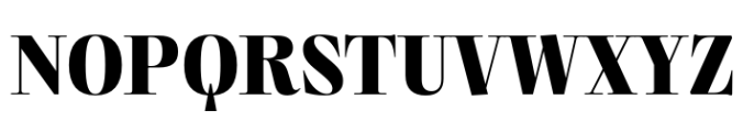 Roqo Bold Display Font UPPERCASE