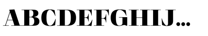 Roqo Bold Expanded Display Font UPPERCASE