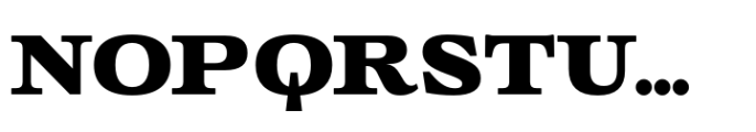 Roqo Bold Wide Text Font UPPERCASE