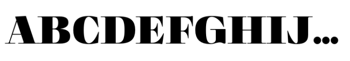 Roqo Extra Bold Expanded Display Font UPPERCASE
