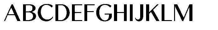 Rorenza Regular Font UPPERCASE