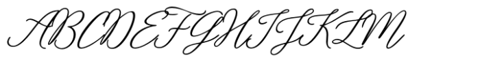 Rosabelia Script Regular Font UPPERCASE