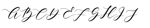 Rosadetta Regular Font UPPERCASE