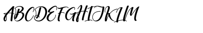 Rosalie script Font UPPERCASE