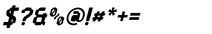 Rosalis Bold Italic Font OTHER CHARS