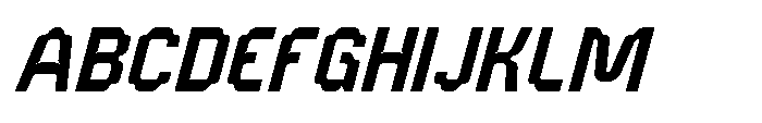Rosalis Bold Italic Font UPPERCASE
