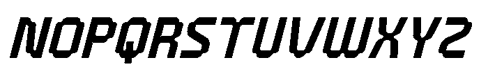 Rosalis Bold Italic Font UPPERCASE